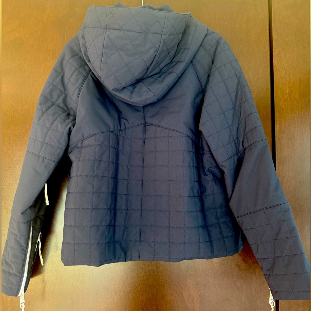 Free People Movement Navy Quilted Ski Jacket Small - Picture 2 of 4
